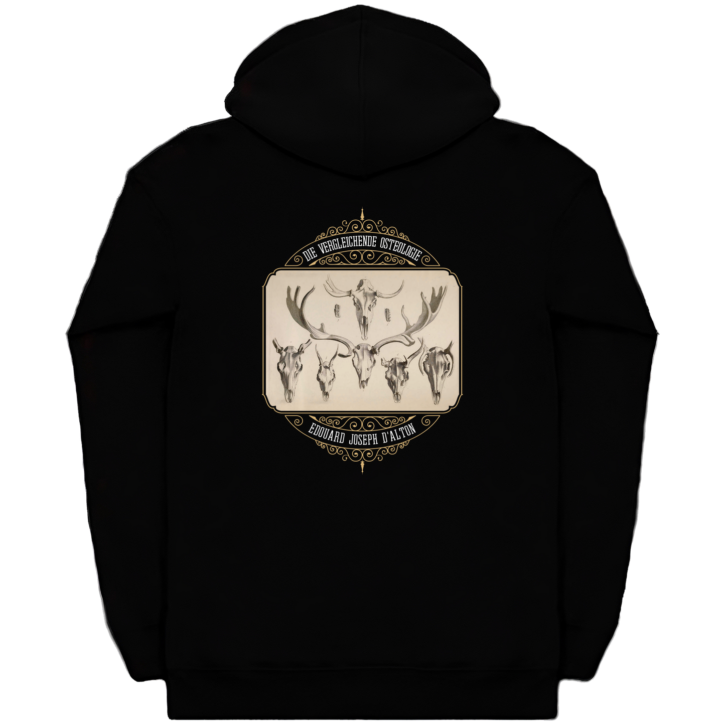 Antlered Skulls Vulture Culture Heavyweight Zip Hoodie