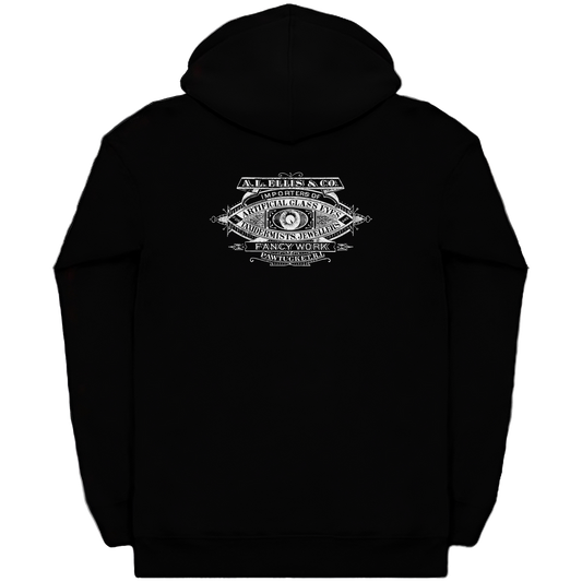 Artificial Glass Eyes Heavyweight Zip Hoodie