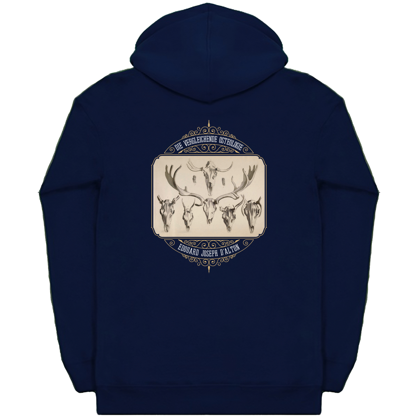 Antlered Skulls Vulture Culture Heavyweight Zip Hoodie