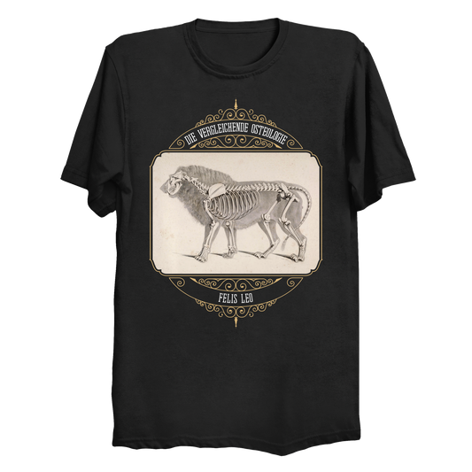 African Lion Animal Anatomy Big & Tall T-Shirt (3XL-6XL)