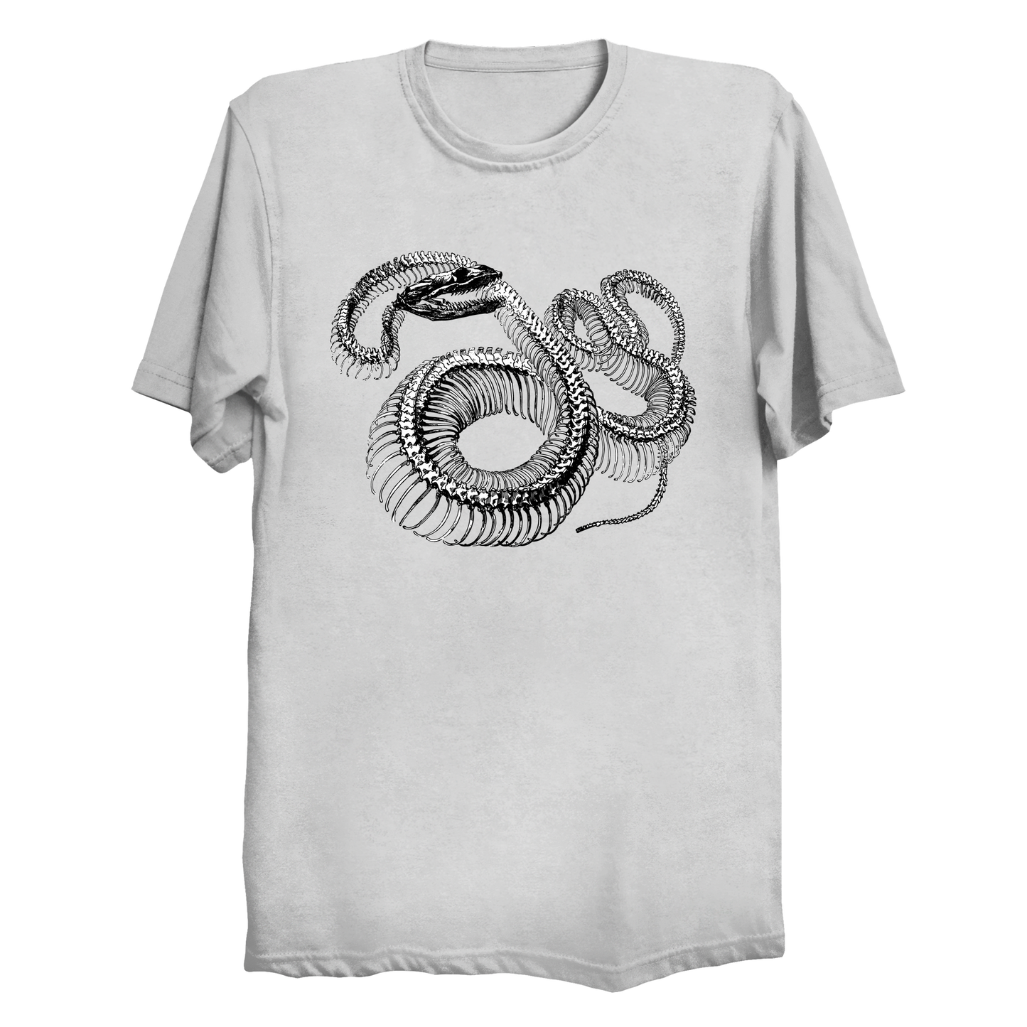 Twisted Snake Skeleton Big & Tall T-Shirt (3XL-10XL)