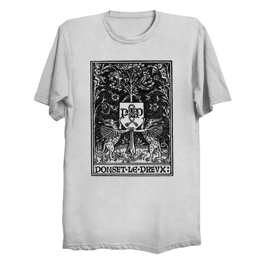 Heraldic Dragons Printer's Mark Big & Tall T-Shirt (3XL-6XL)