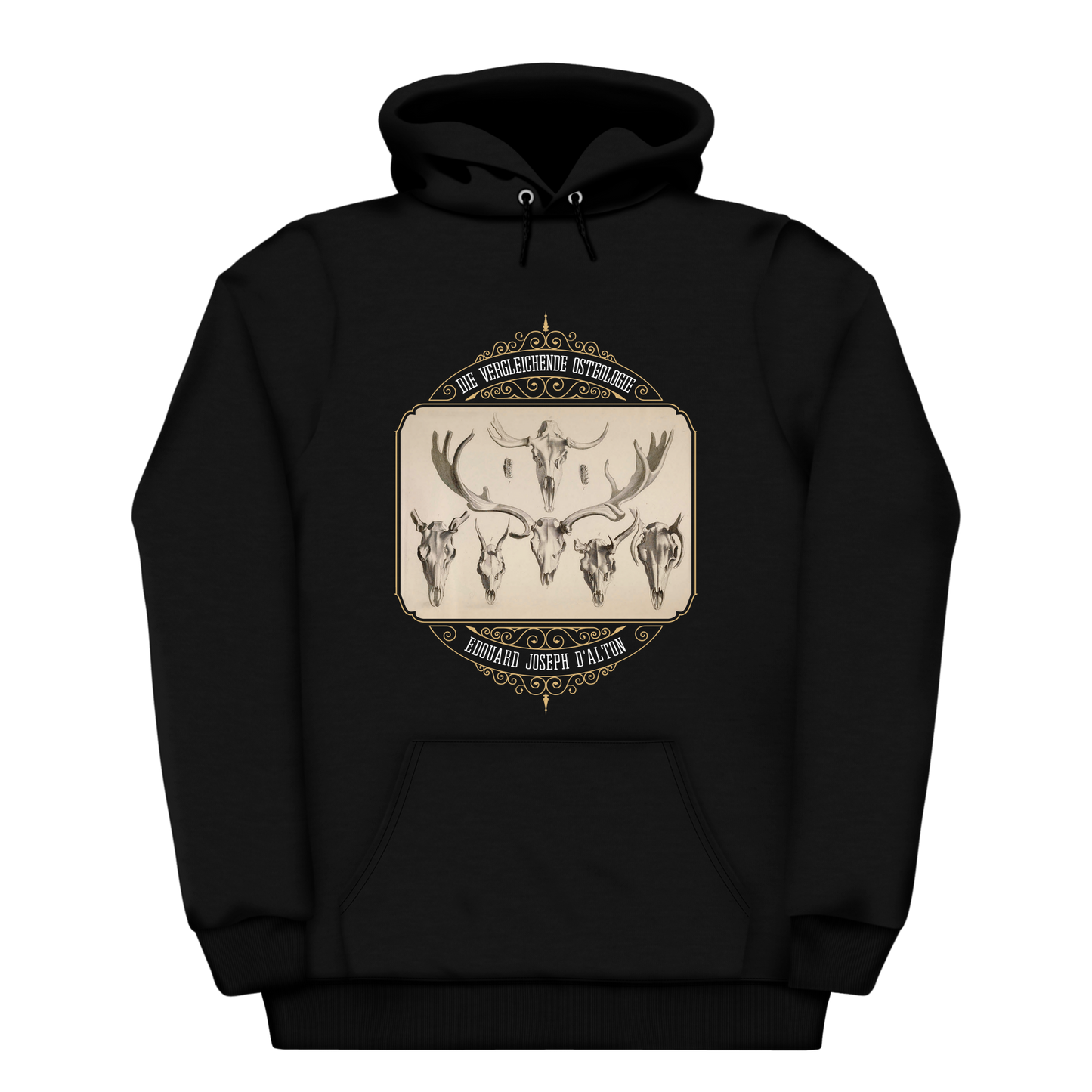 Antlered Skulls Vulture Culture Heavyweight Hoodie