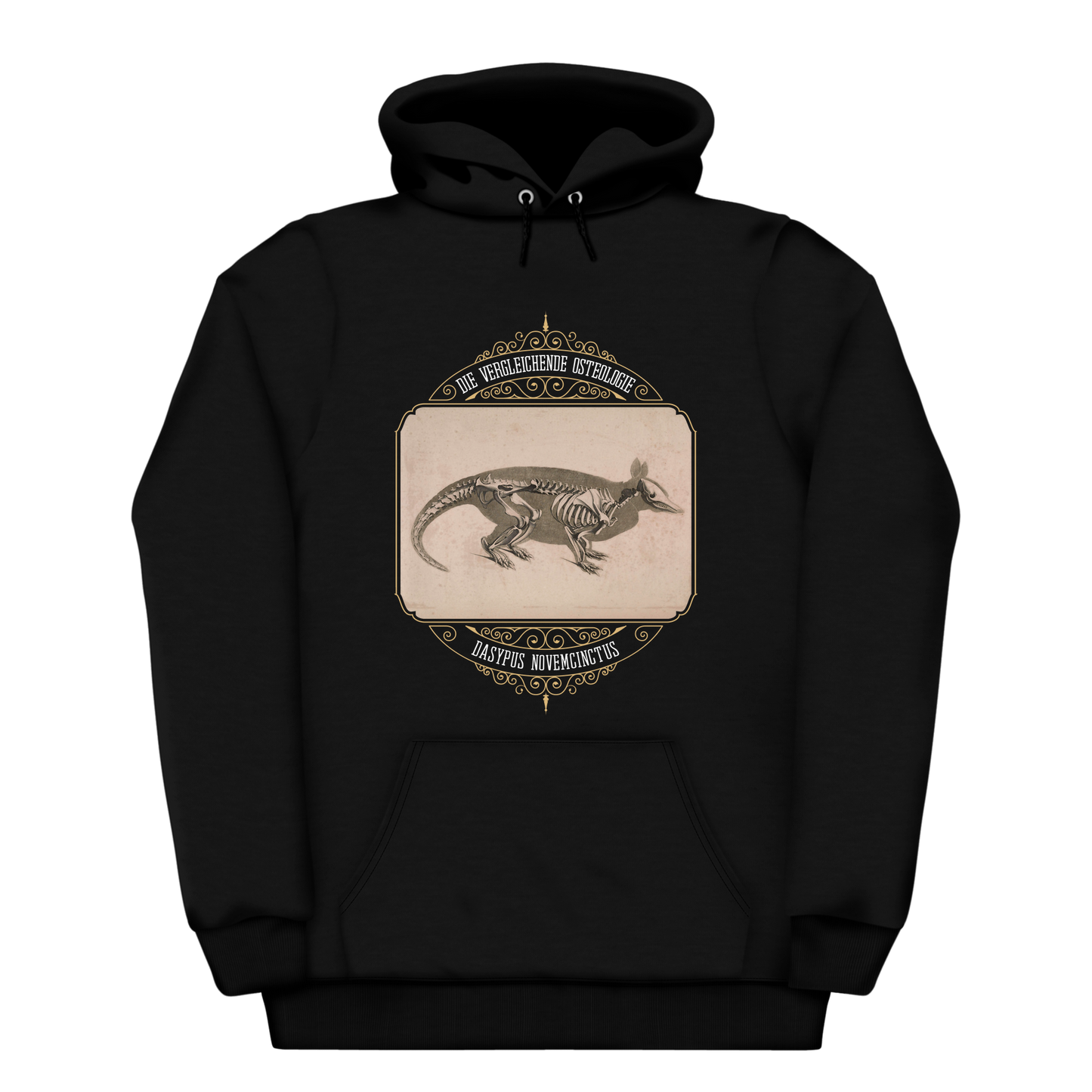 Armadillo Animal Skeleton Anatomy Heavyweight Hoodie