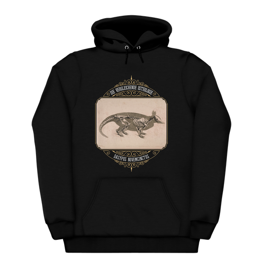 Armadillo Animal Skeleton Anatomy Heavyweight Hoodie