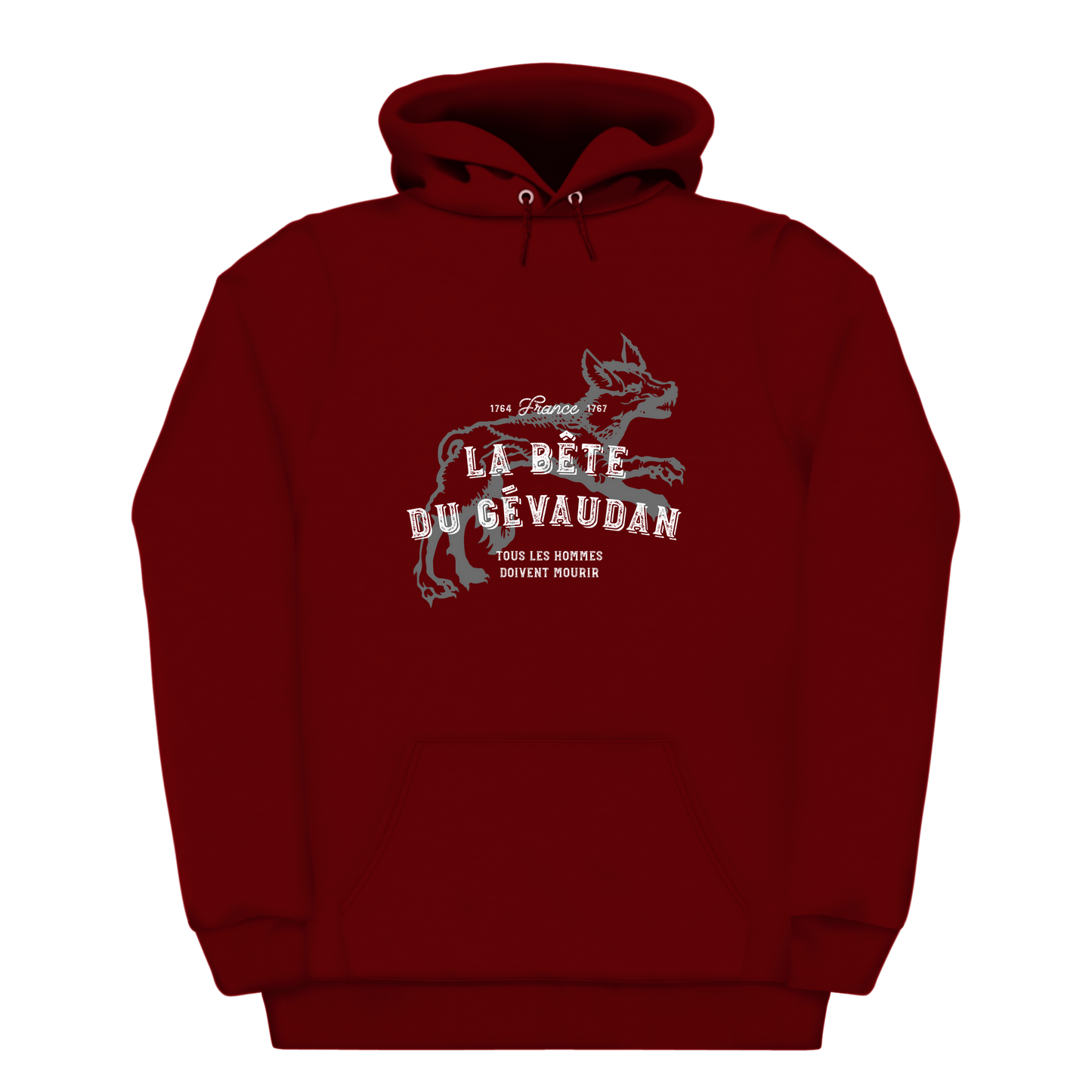 The Beast of Gevaudan Man-Eating Wolf Heavy Hoodie