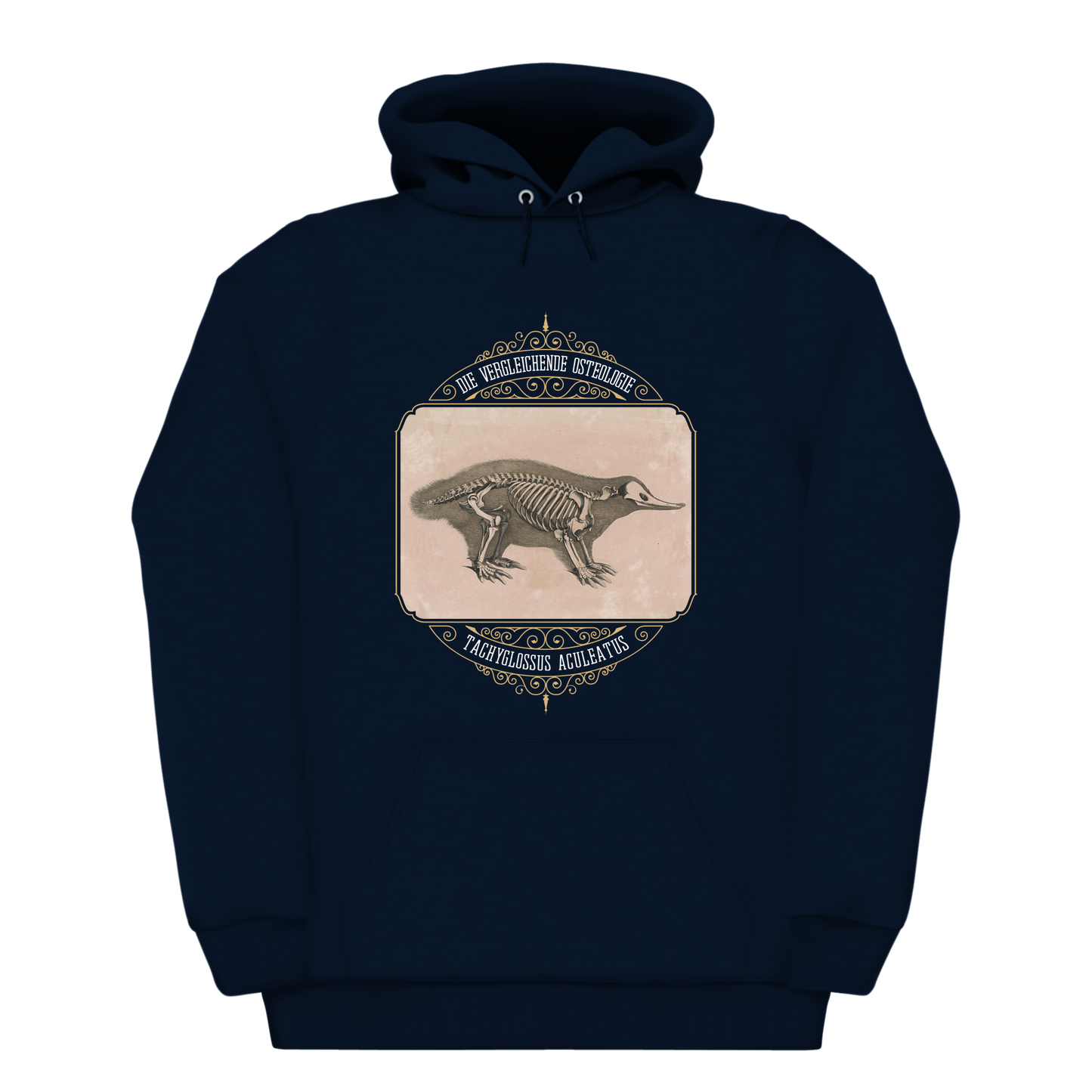 Echidna Anatomy Osteology Heavyweight Hoodie