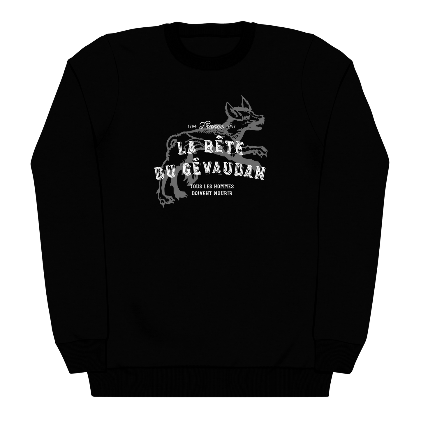 The Beast of Gevaudan Man-Eating Wolf Heavy Sweatshirt