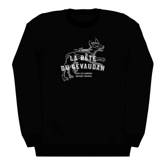 The Beast of Gevaudan Man-Eating Wolf Heavy Sweatshirt