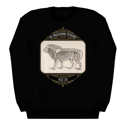 African Lion Animal Anatomy Heavyweight Sweatshirt