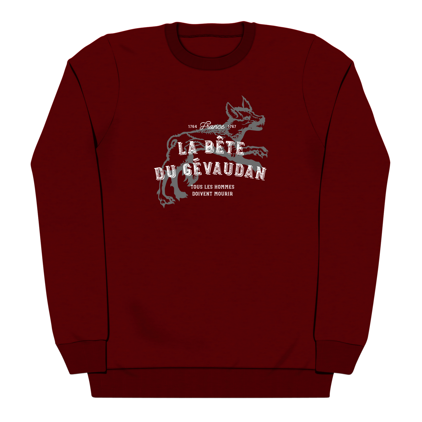 The Beast of Gevaudan Man-Eating Wolf Heavy Sweatshirt