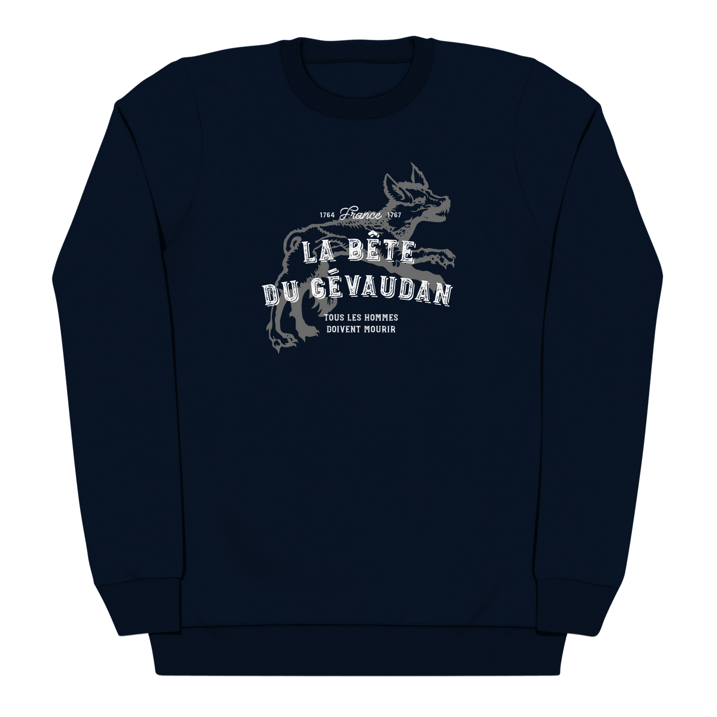 The Beast of Gevaudan Man-Eating Wolf Heavy Sweatshirt