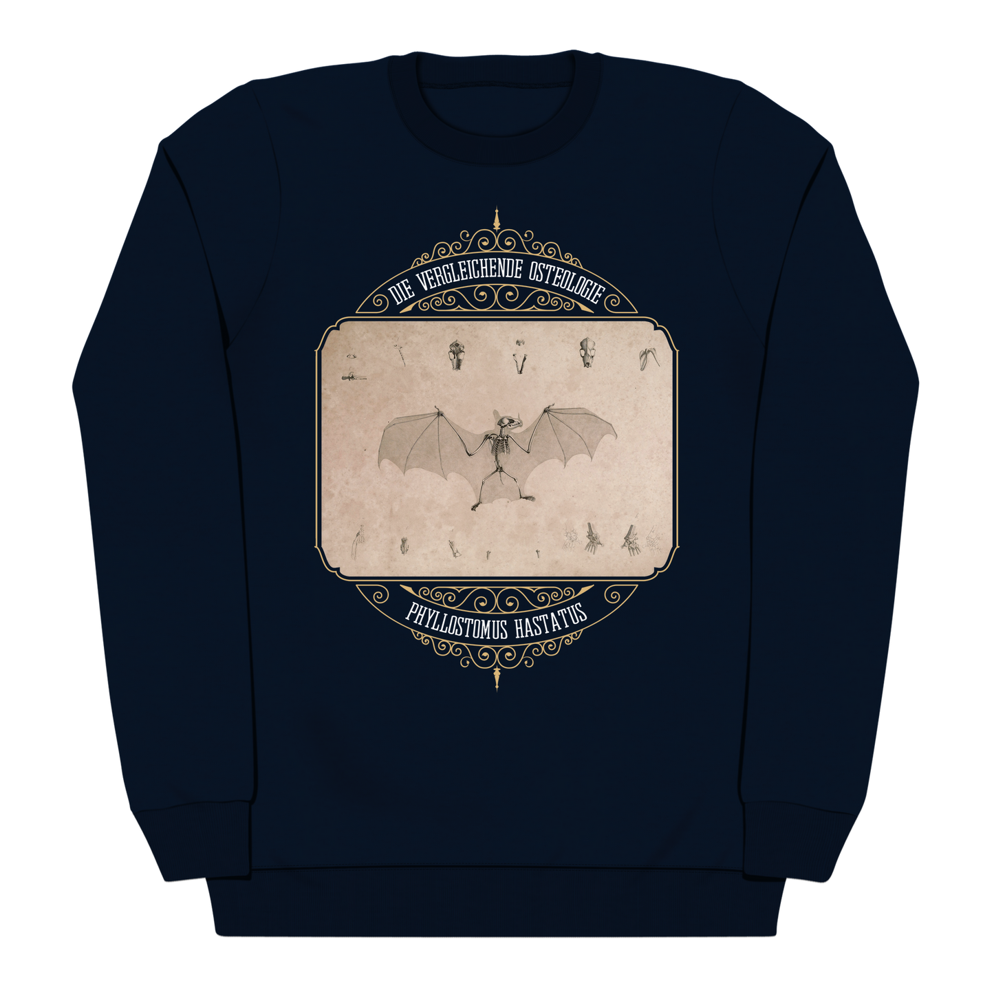 Greater Spear-Nosed Bat Scientific Illustration Heavyweight Sweatshirt