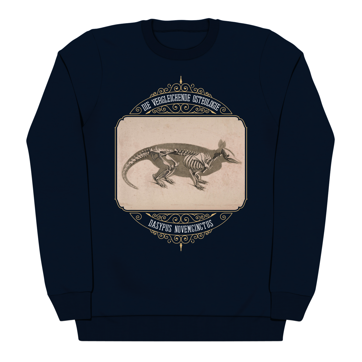 Armadillo Animal Skeleton Anatomy Heavyweight Sweatshirt