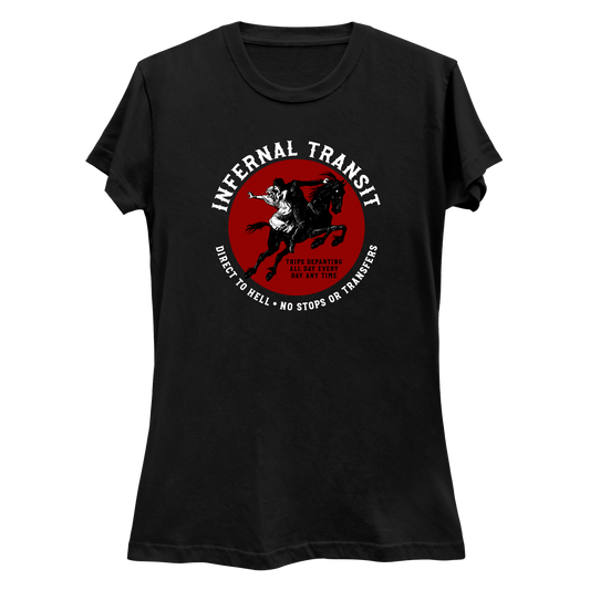 Infernal Transit Women's Slim Fit T-Shirt