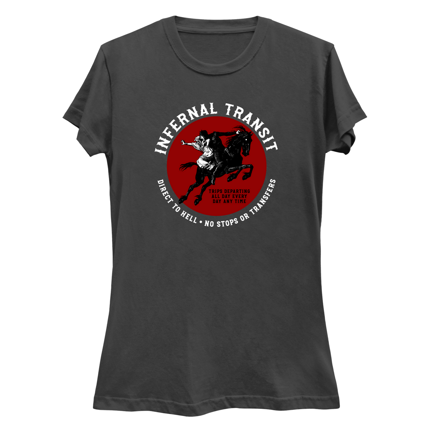 Infernal Transit Women's Slim Fit T-Shirt