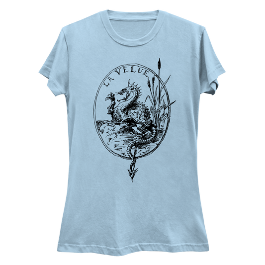 La Velue Medieval Monster Women's Slim Fit T-Shirt