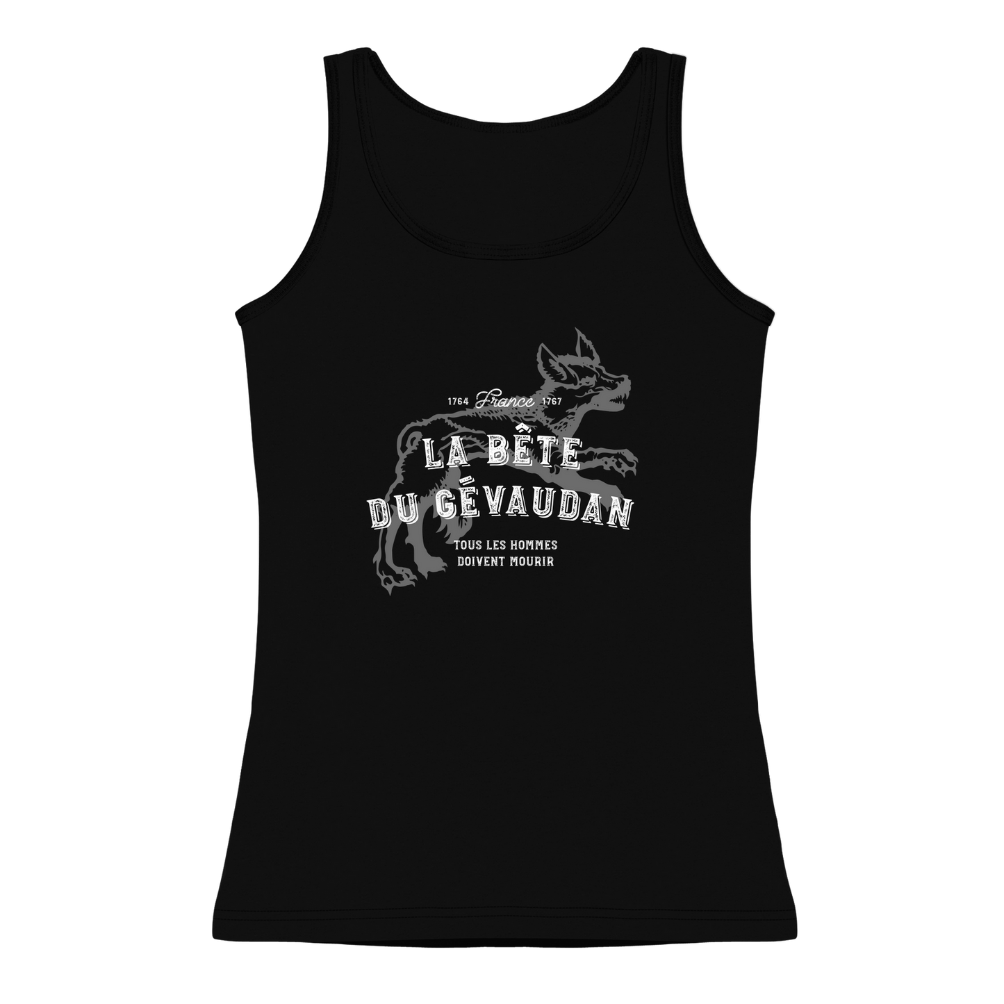 The Beast of Gevaudan Man-Eating Wolf Women's Tank