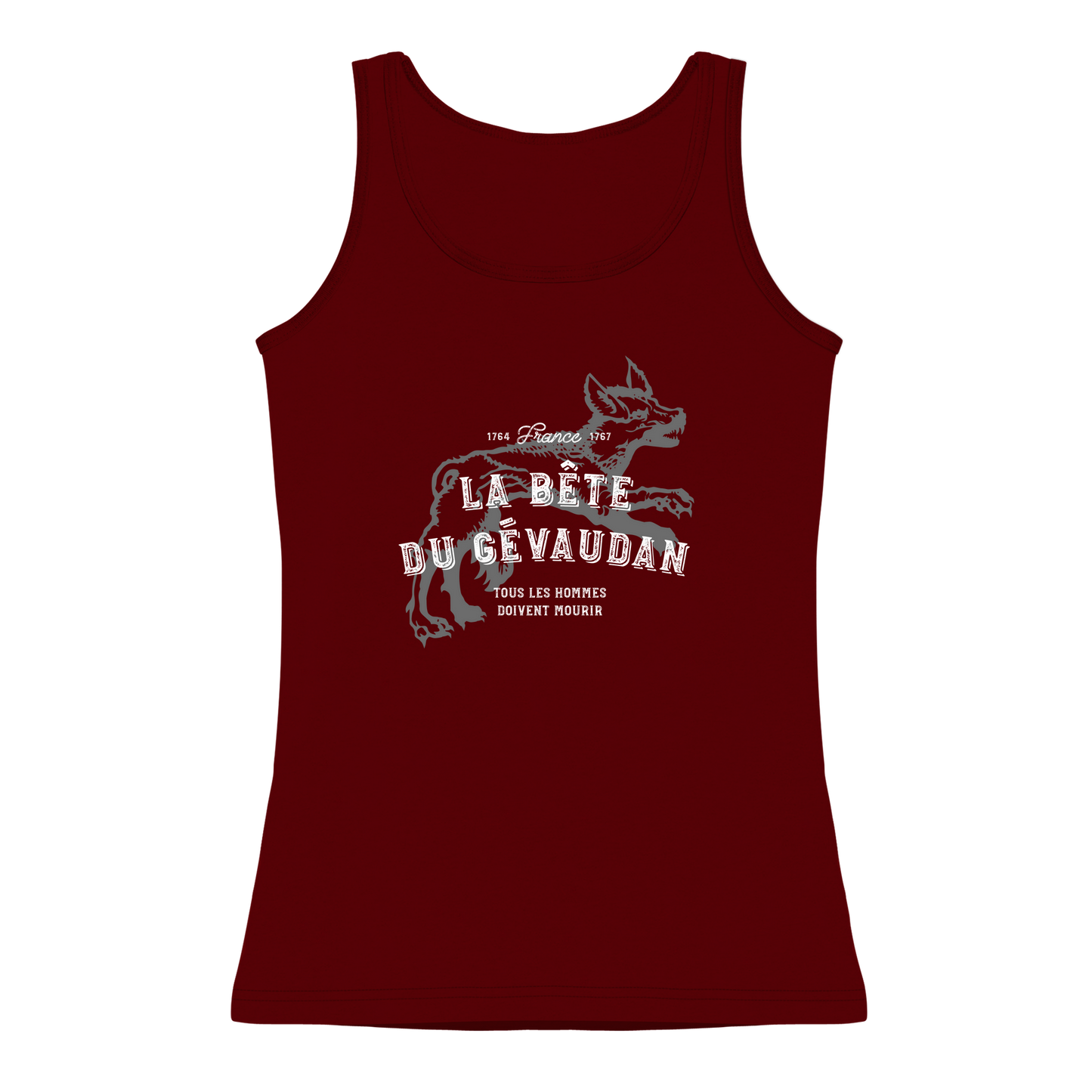 The Beast of Gevaudan Man-Eating Wolf Women's Tank