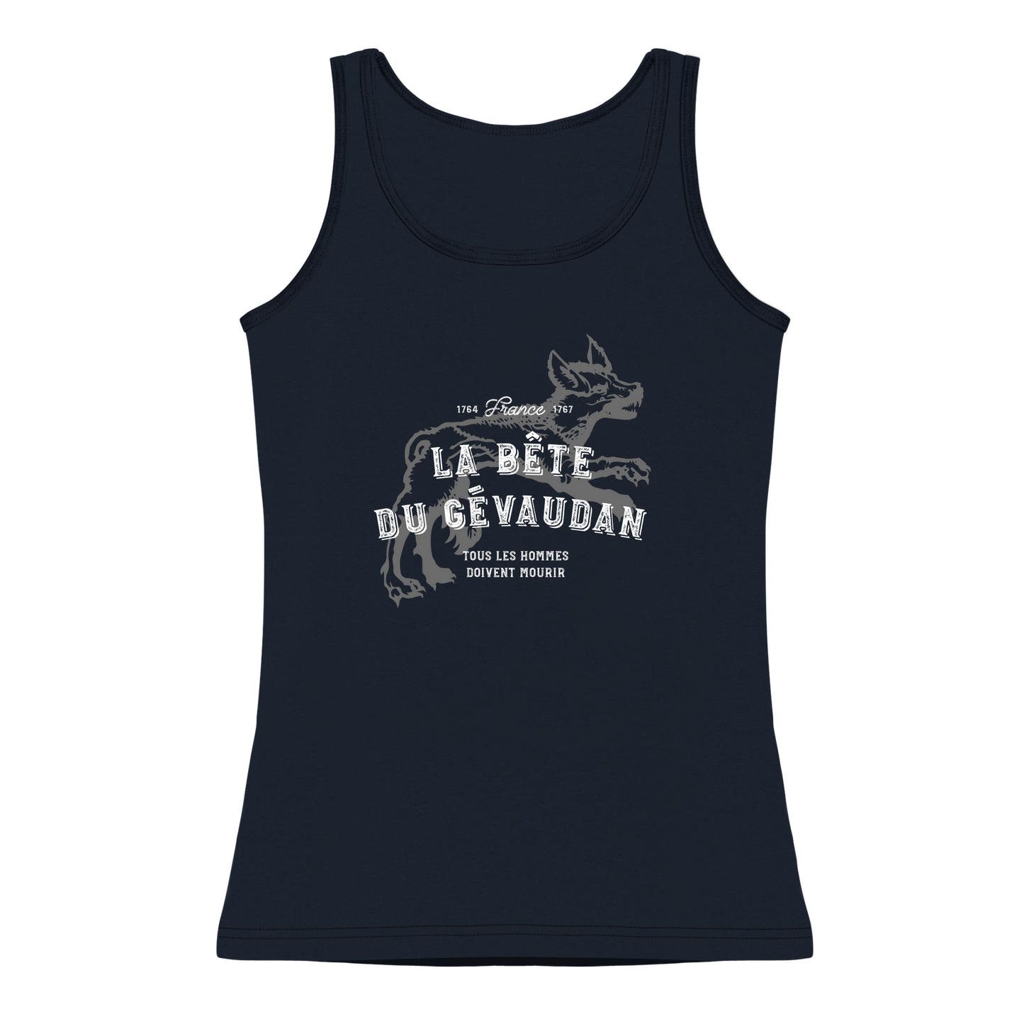 The Beast of Gevaudan Man-Eating Wolf Women's Tank