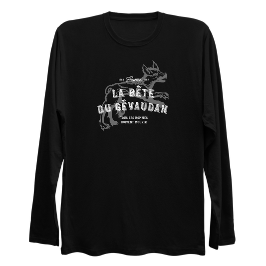 The Beast of Gevaudan Man-Eating Wolf Longsleeve Shirt