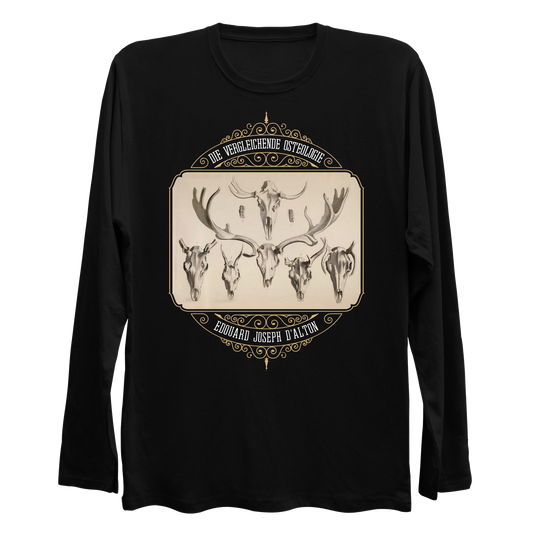 Antlered Skulls Vulture Culture Longsleeve Shirt