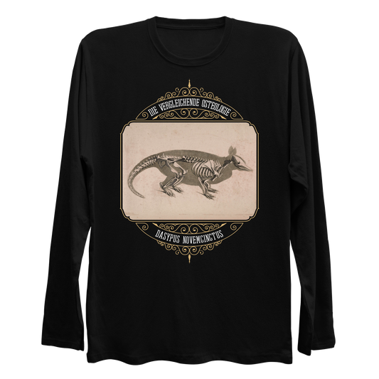 Armadillo Animal Skeleton Anatomy Longsleeve Shirt