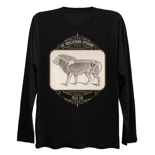 African Lion Animal Anatomy Longsleeve Shirt