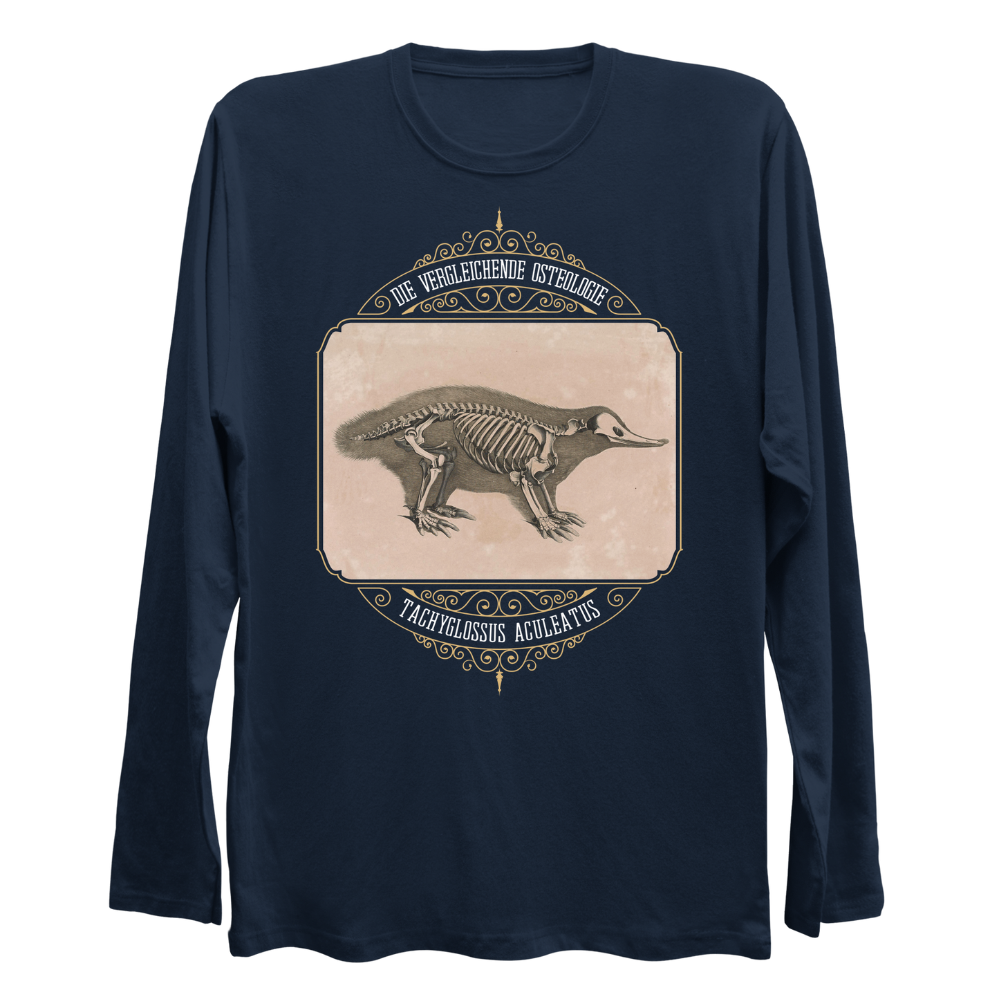 Echidna Anatomy Osteology Longsleeve Shirt