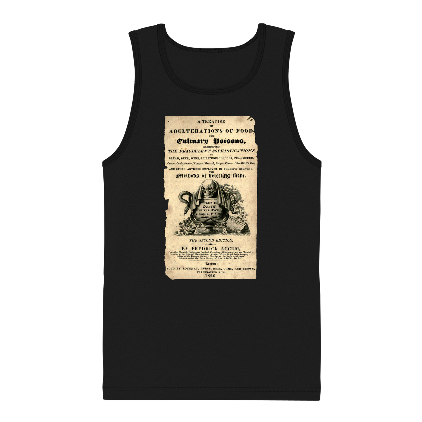 A Treatise on Poisons Men's Tank