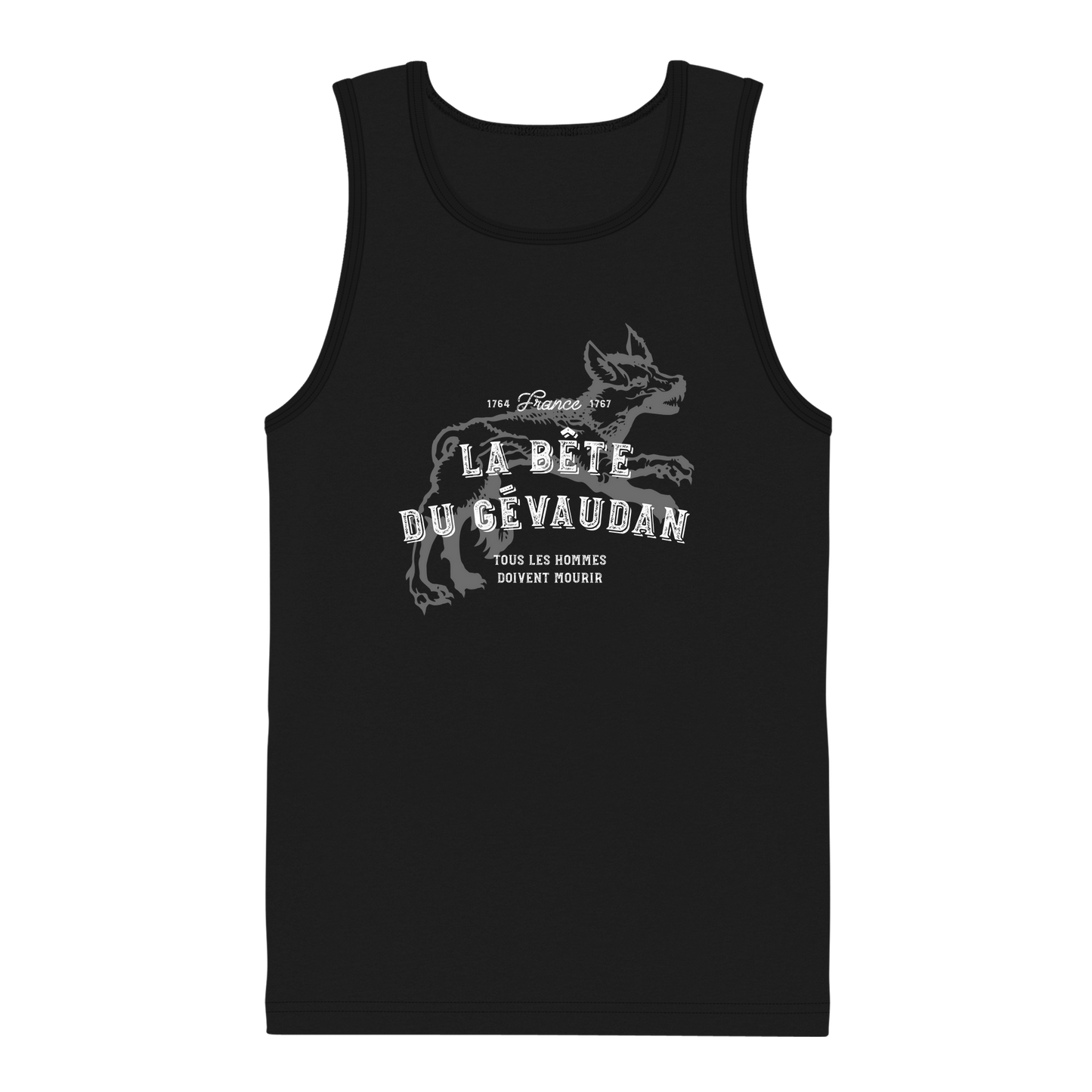 The Beast of Gevaudan Man-Eating Wolf Men's Tank