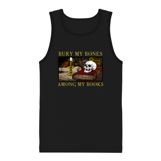 Bury My Bones Among My Books Men's Tank