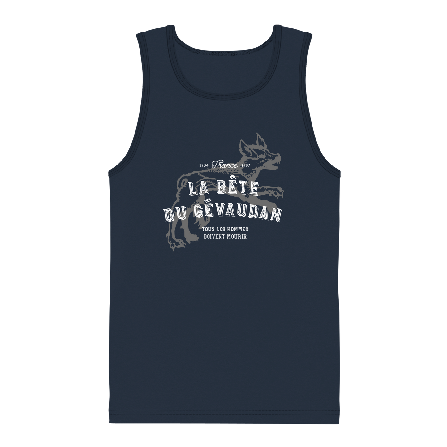 The Beast of Gevaudan Man-Eating Wolf Men's Tank