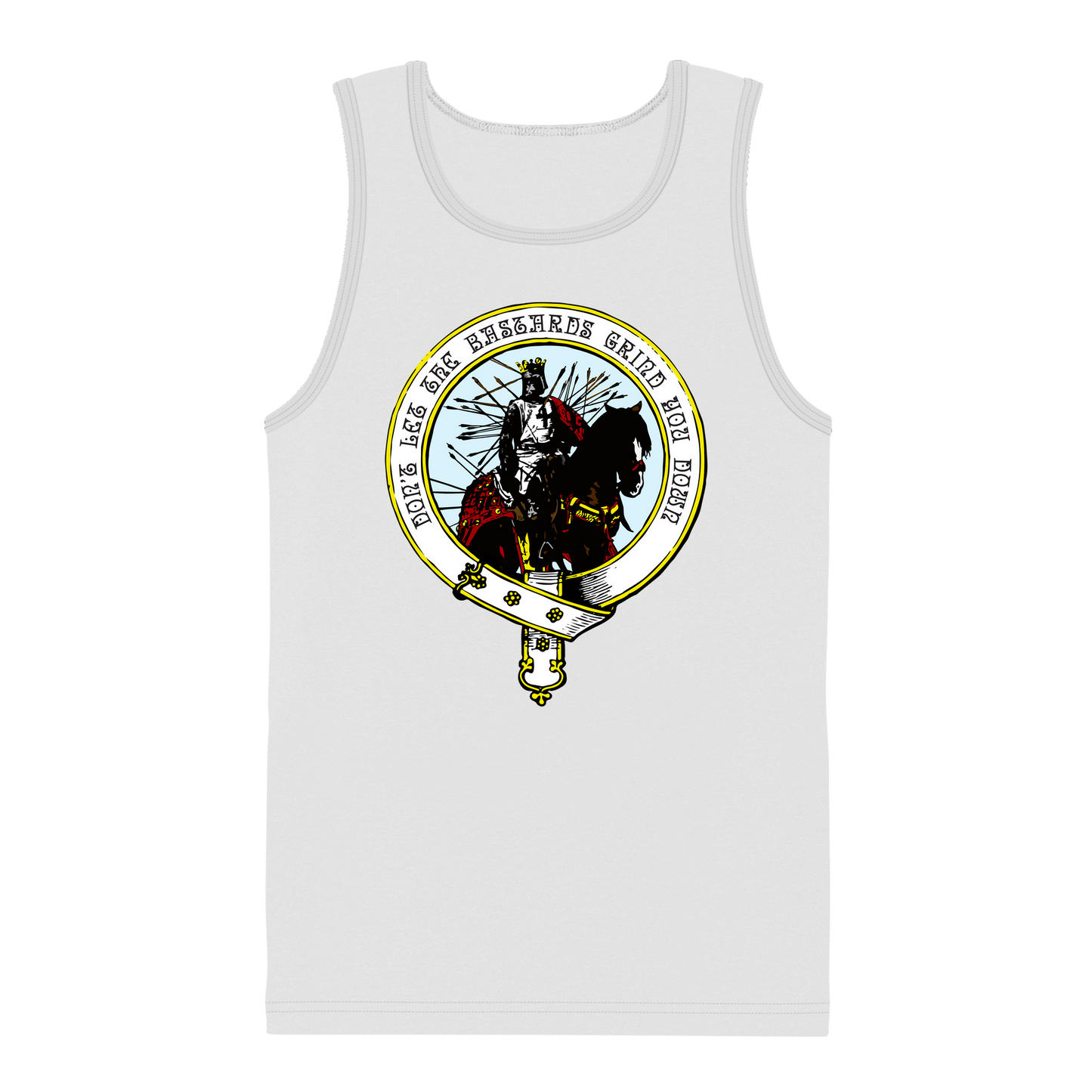 Don't Let the Bastards Grind You Down Men's Tank