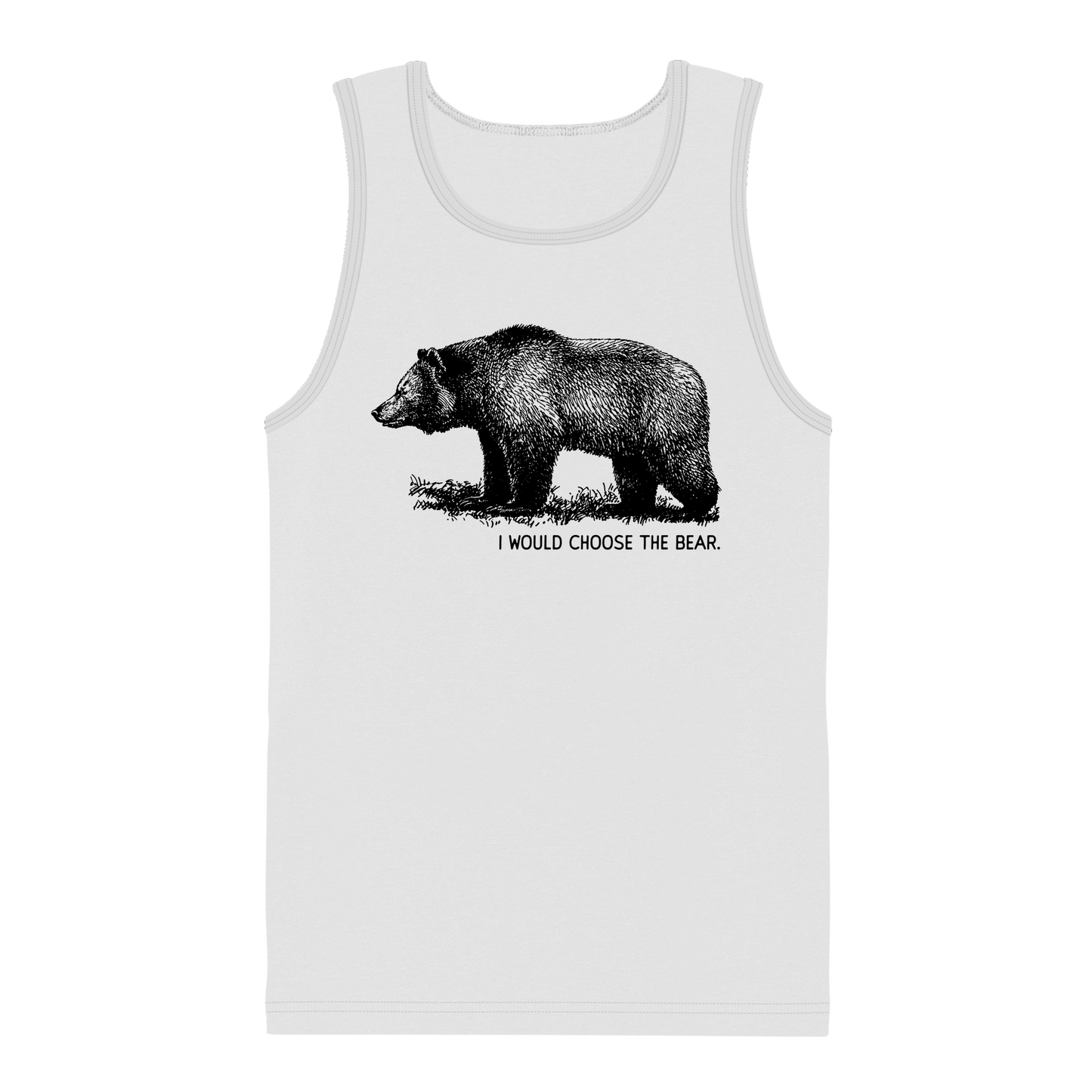 I Would Choose the Bear Men's Tank