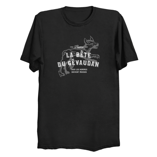 The Beast of Gevaudan Man-Eating Wolf Men's / Unisex T-Shirt