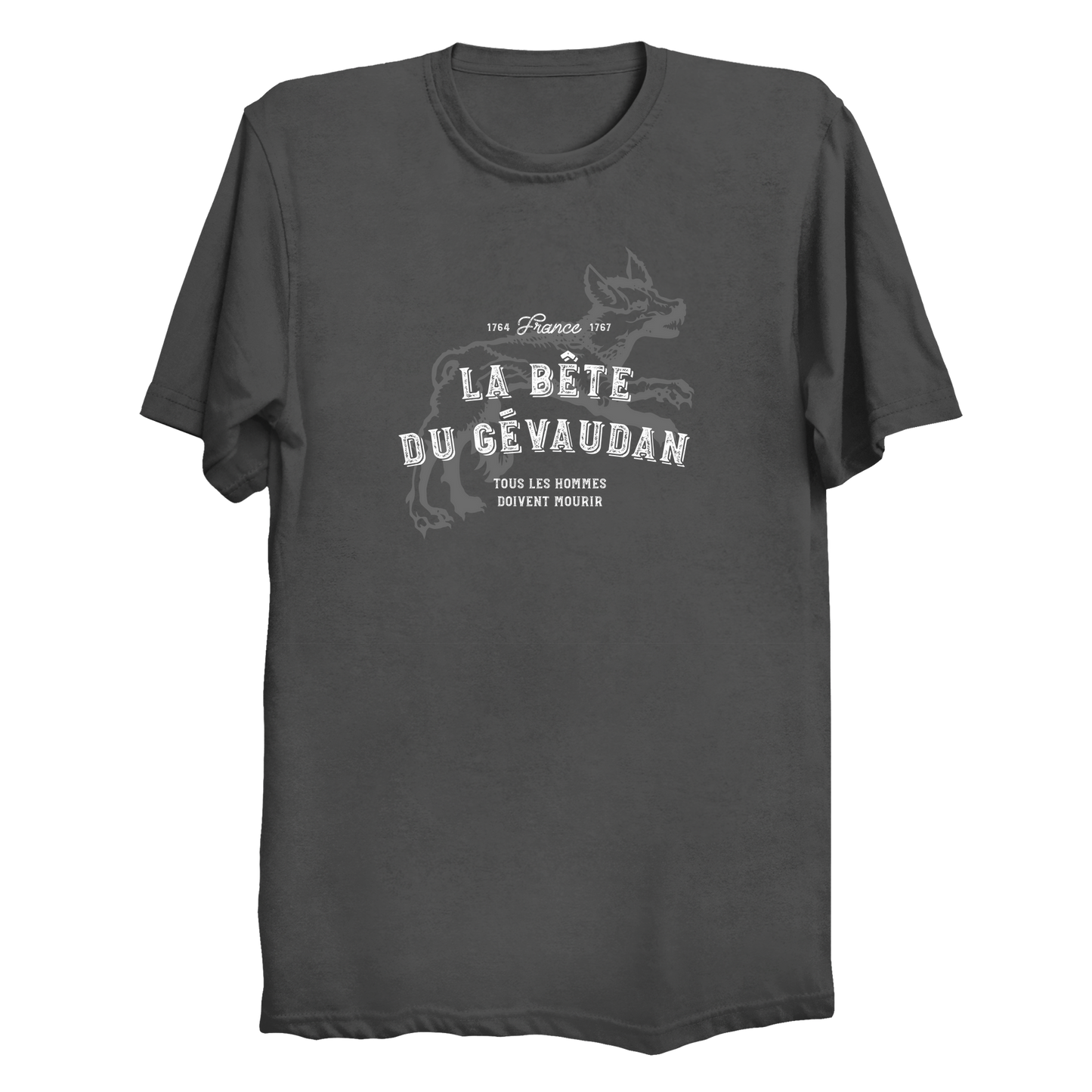 The Beast of Gevaudan Man-Eating Wolf Men's / Unisex T-Shirt