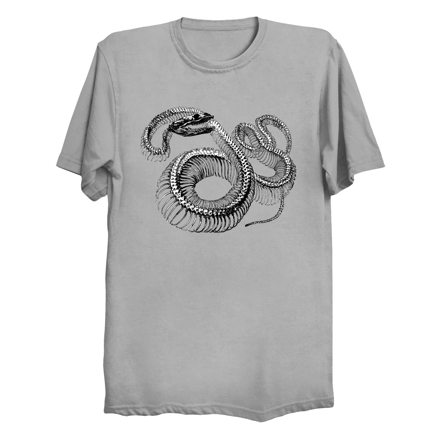 Twisted Snake Skeleton Men's / Unisex T-Shirt