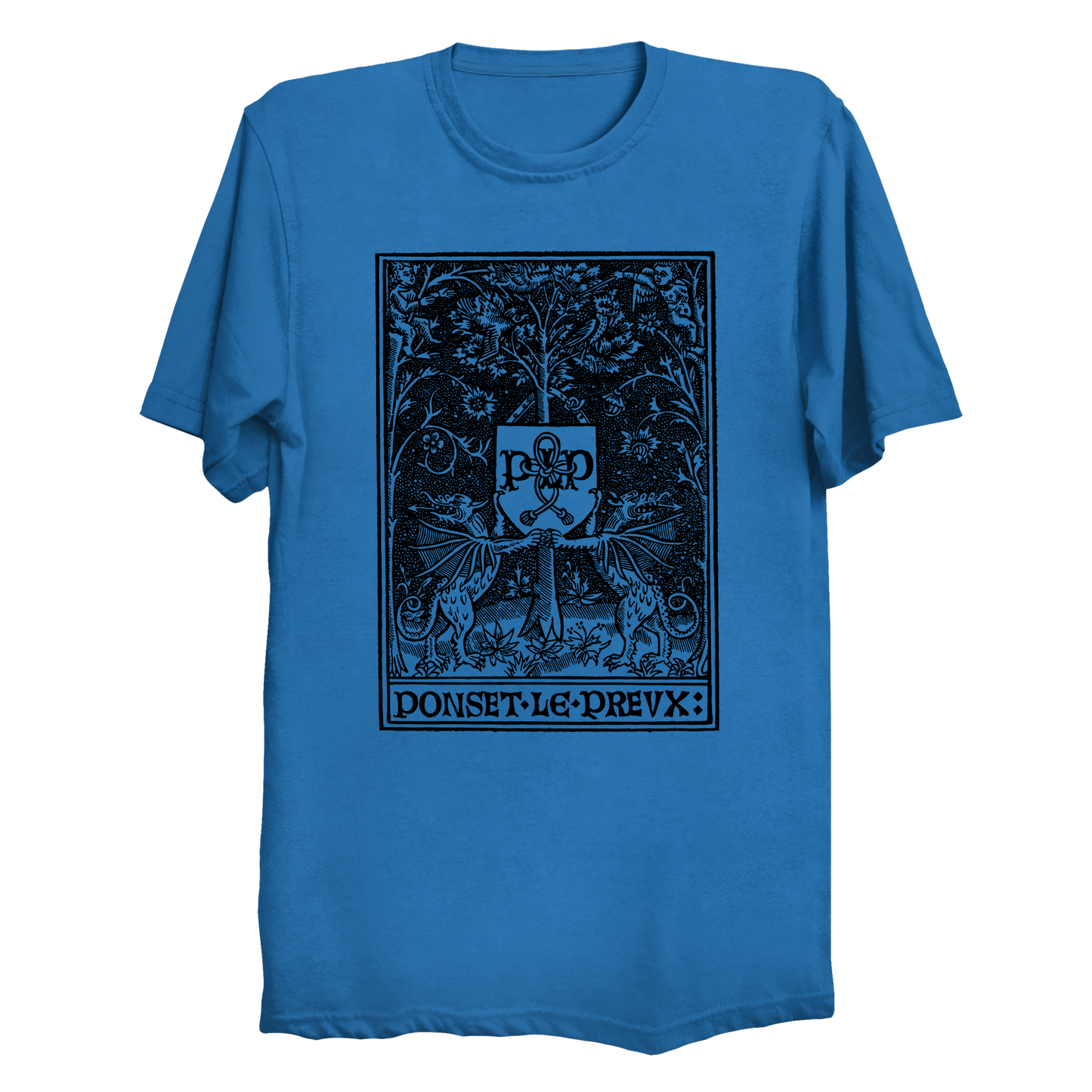 Heraldic Dragons Printer's Mark Men's / Unisex T-Shirt