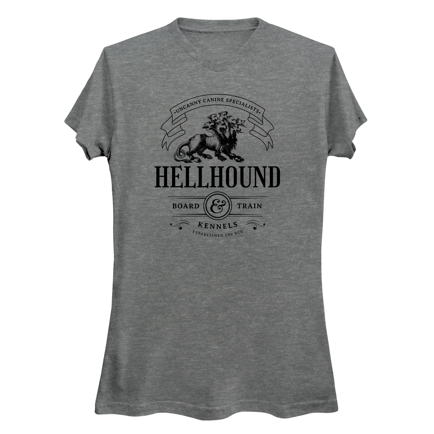 Hellhound Kennels Women's V-Neck