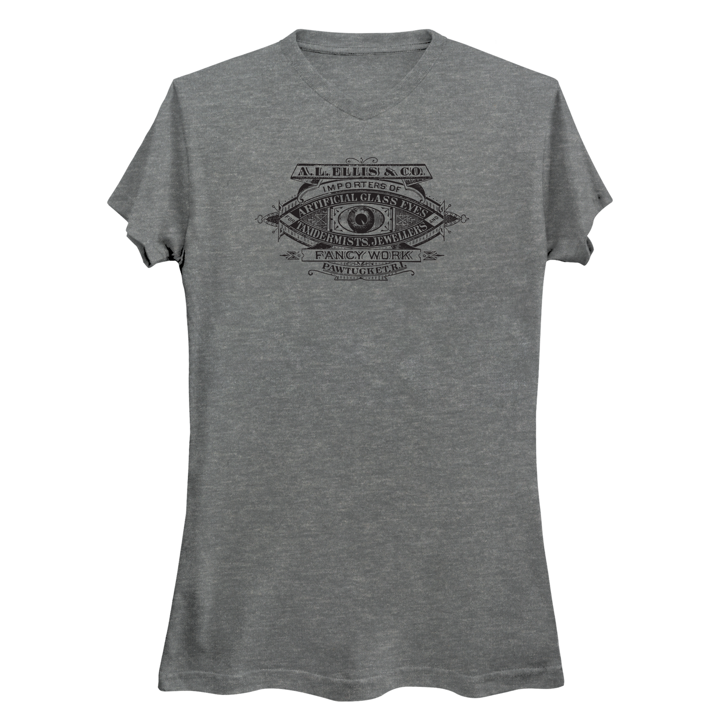 Artificial Glass Eyes Women's V-Neck