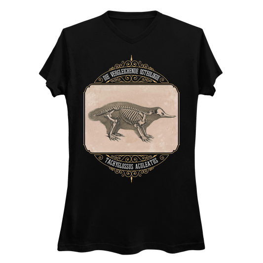 Echidna Anatomy Osteology Women's V-Neck