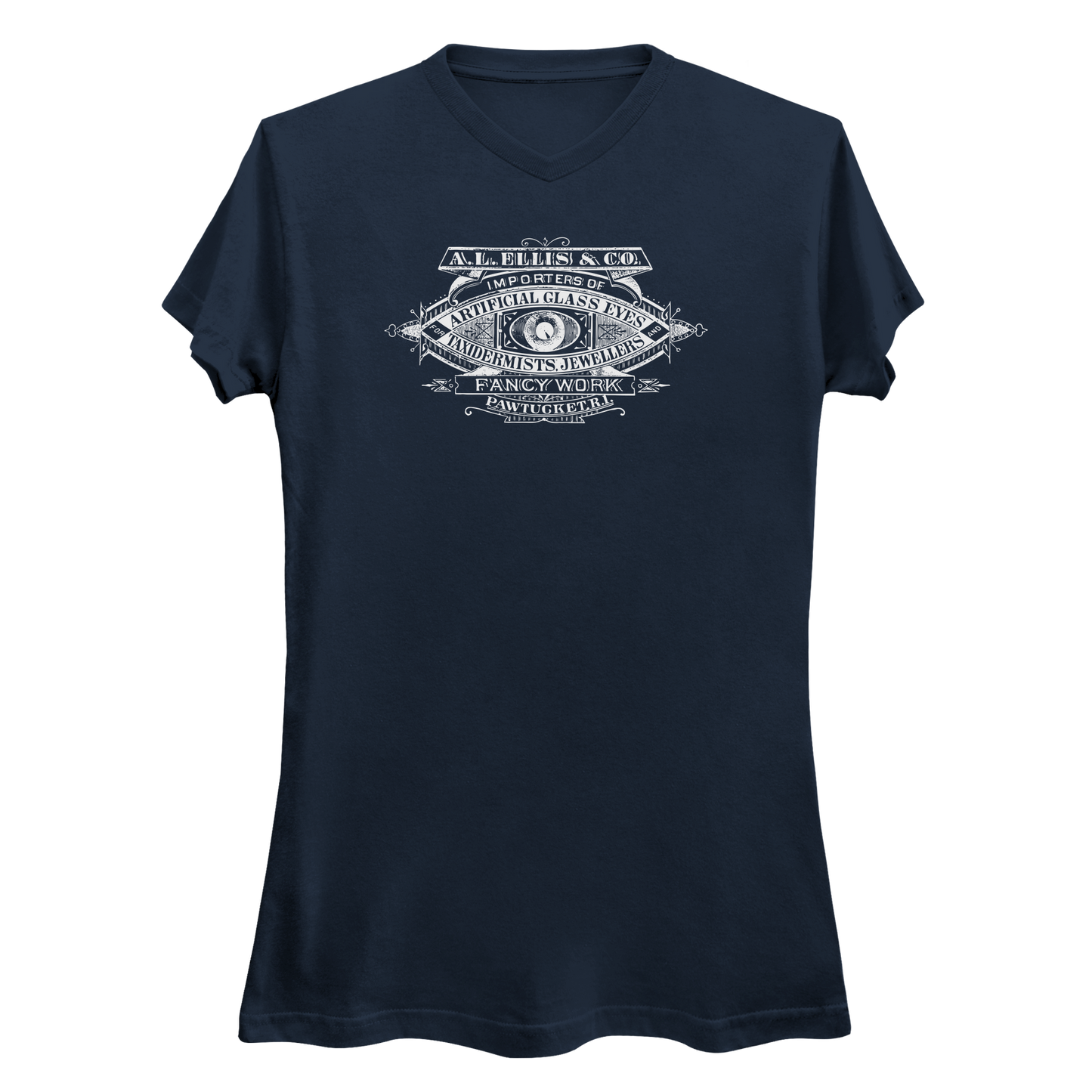 Artificial Glass Eyes Women's V-Neck