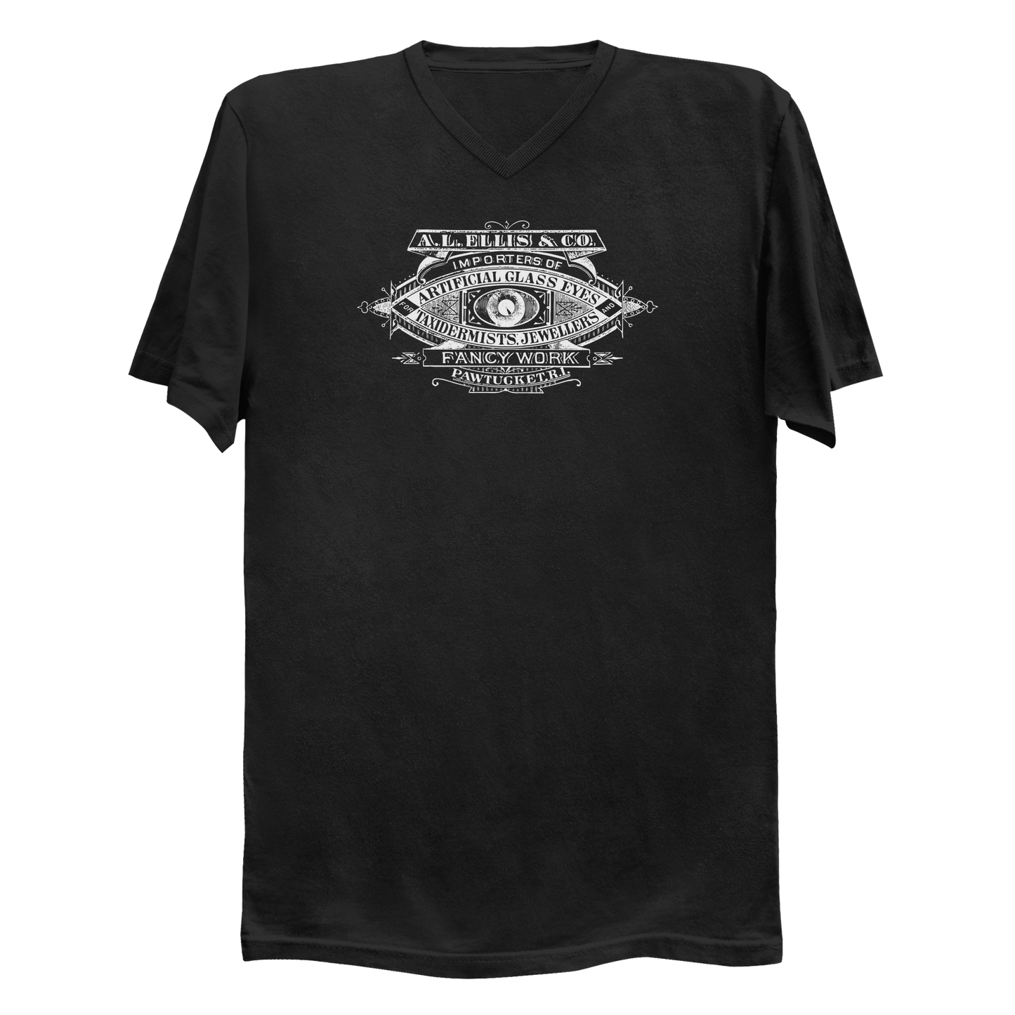 Artificial Glass Eyes Men's V-Neck