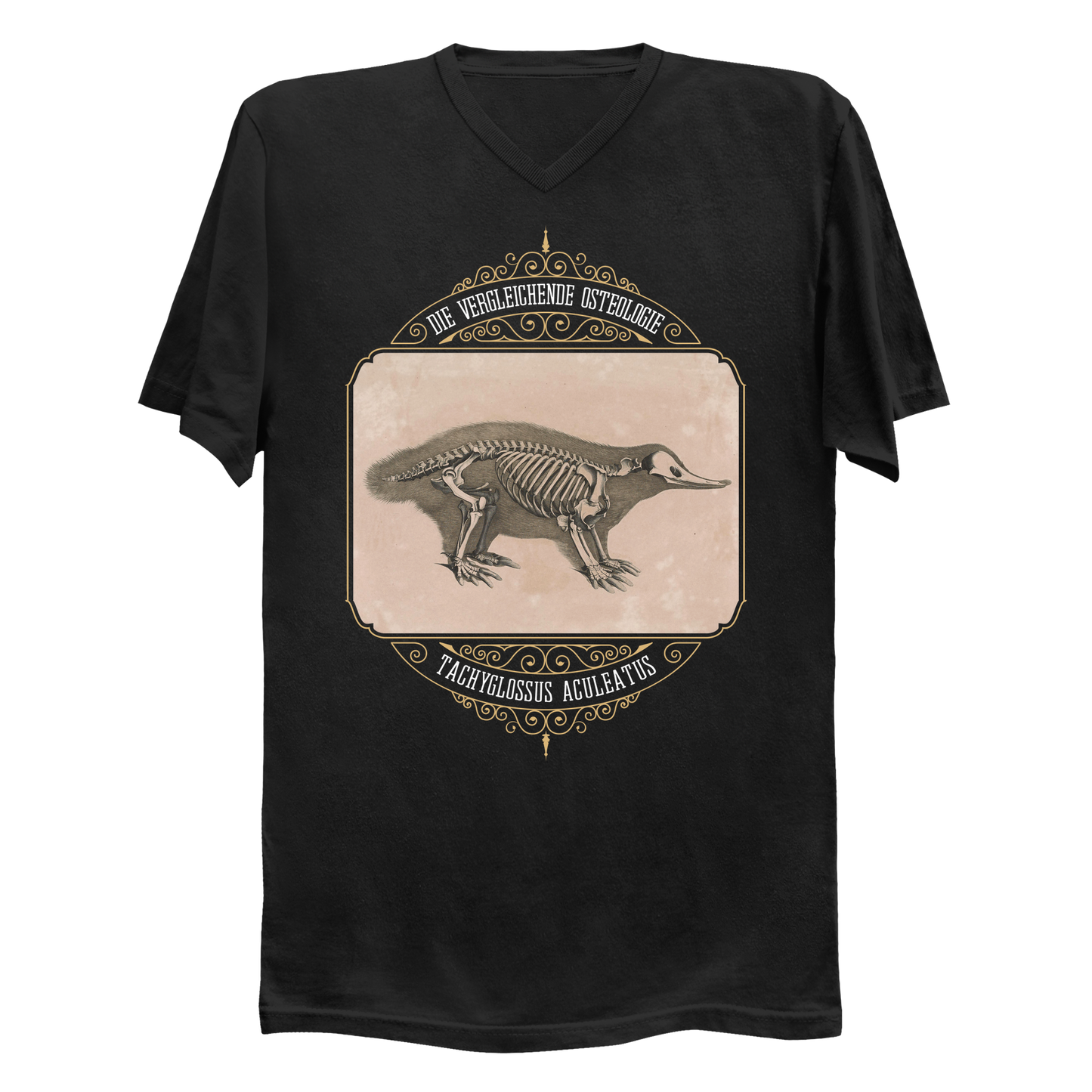 Echidna Anatomy Osteology Men's V-Neck