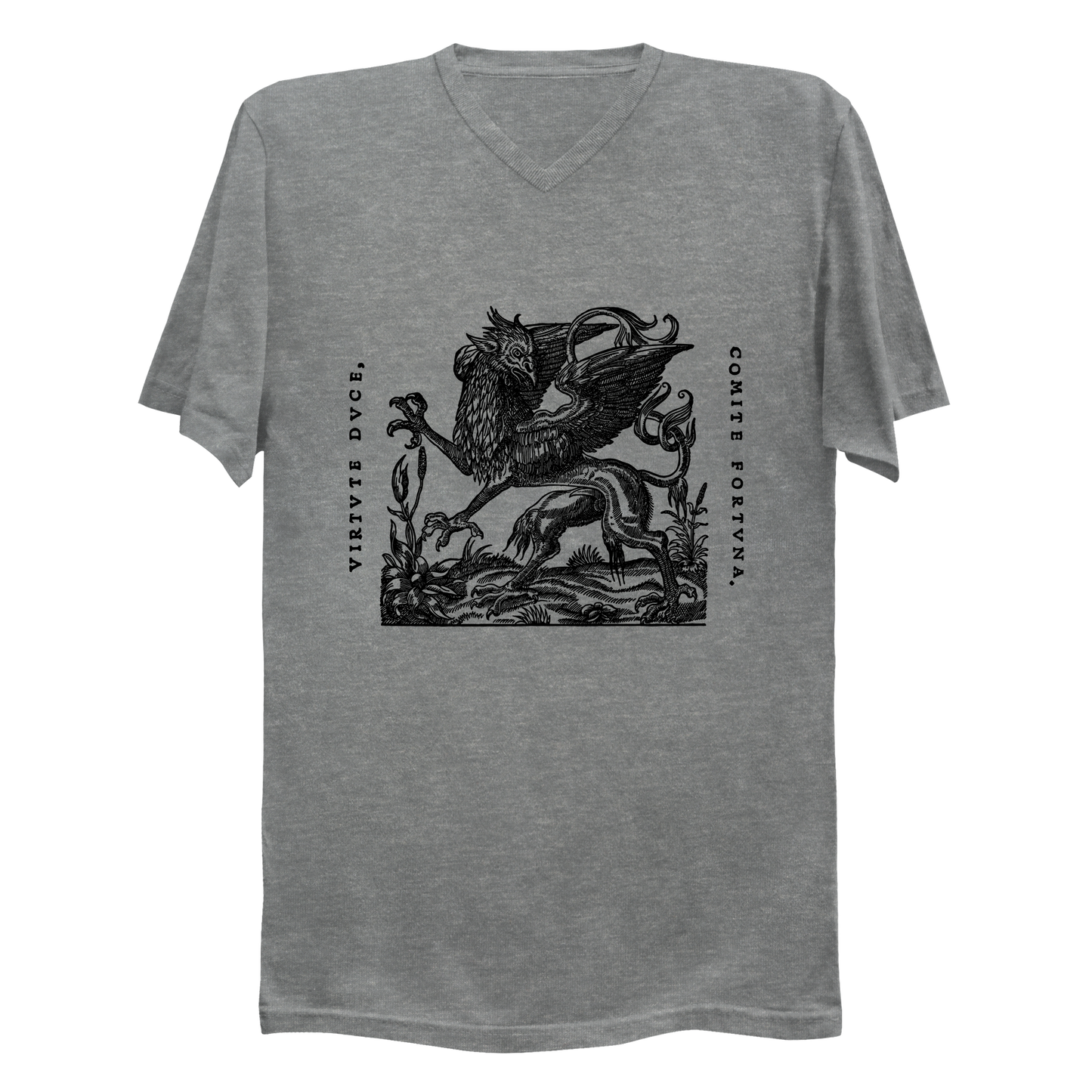 Gryphon Printer's Mark Men's V-Neck