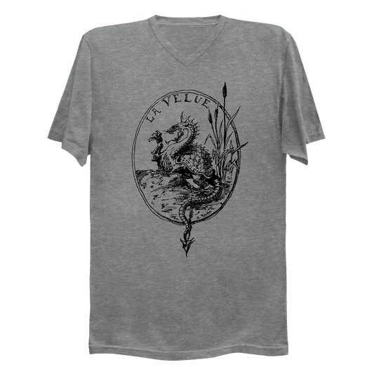 La Velue Medieval Monster Men's V-Neck