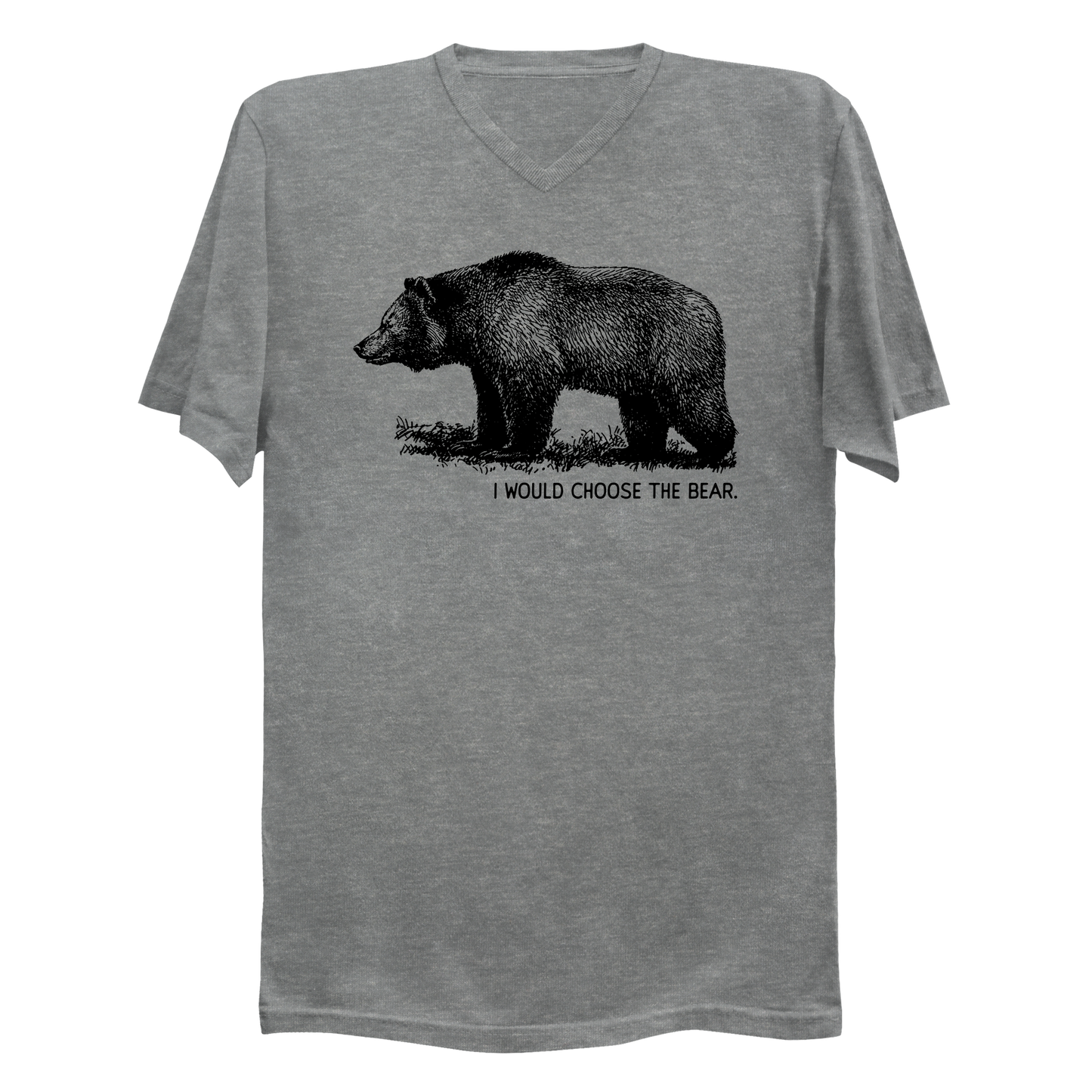 I Would Choose the Bear Men's V-Neck