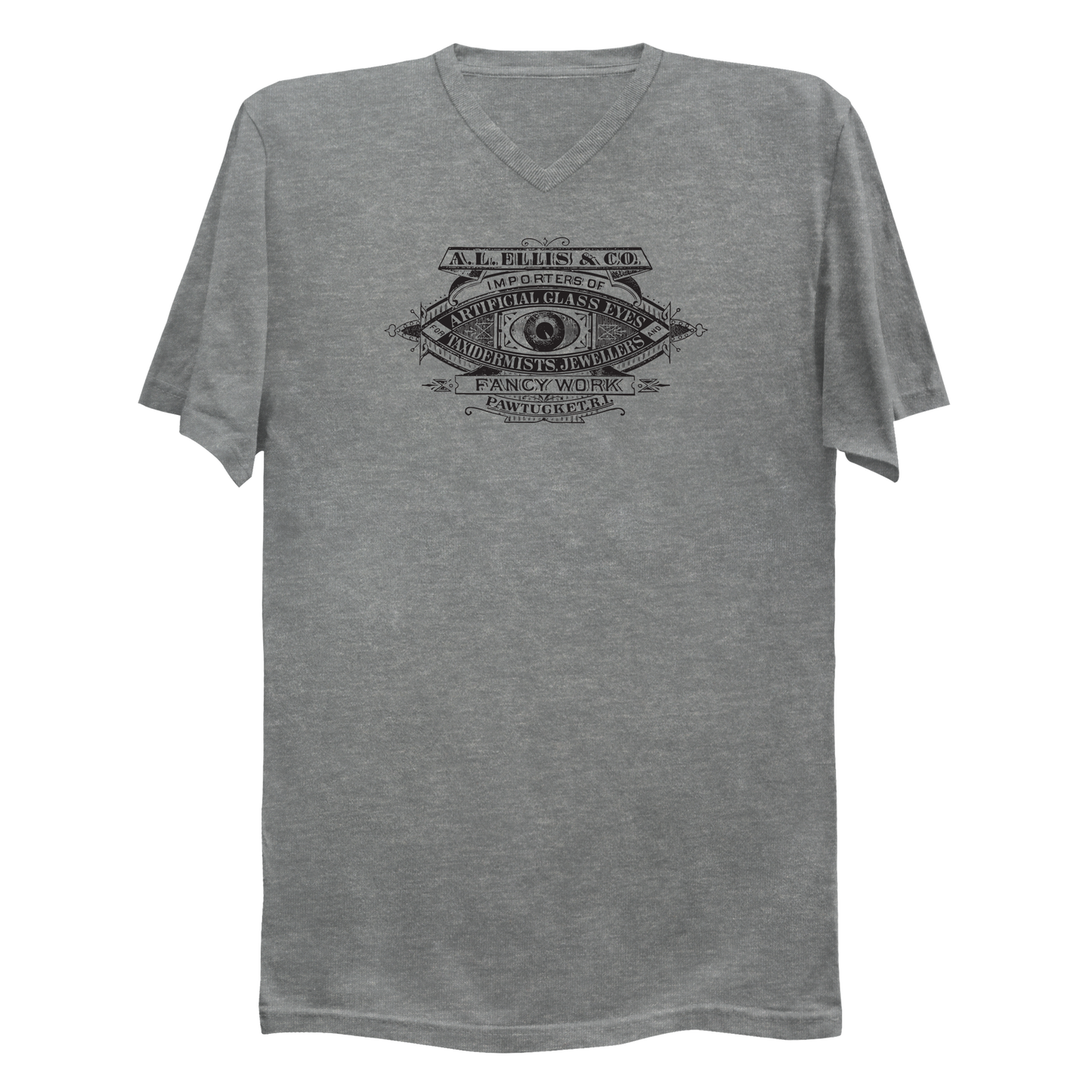 Artificial Glass Eyes Men's V-Neck