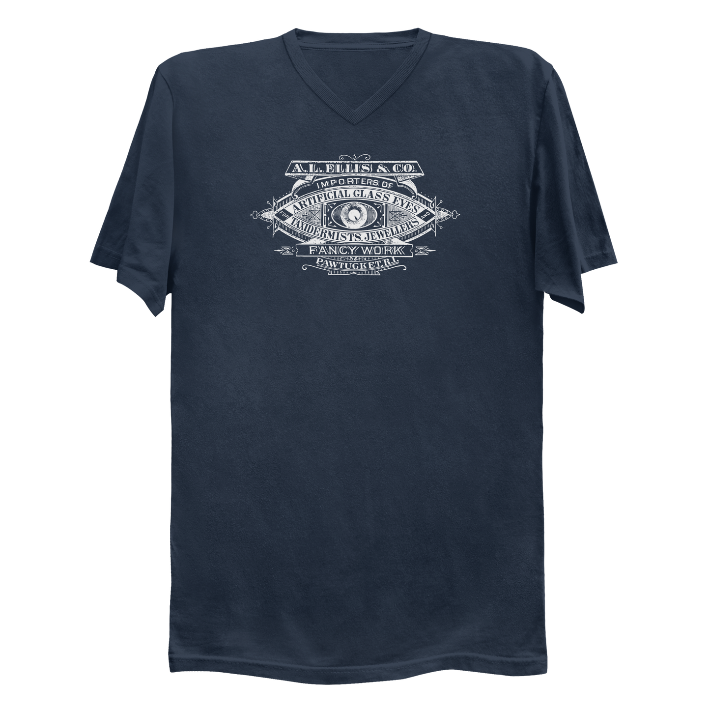 Artificial Glass Eyes Men's V-Neck